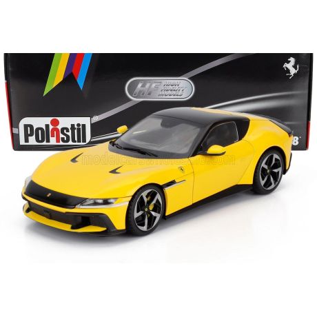 POLISTIL FERRARI 12CILINDRI 2024 - GIALLO MODENA - YELLOW 1/18
