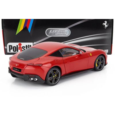 POLISTIL FERRARI ROMA 2019 - ROSSO CORSA 322 - RED 1/18