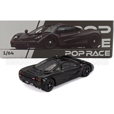 POP RACE LIMITED McLAREN F-1 ROAD CAR 1993 - BLACK 1/64