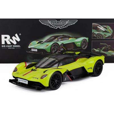 RE EL TOYS ASTON MARTIN VALKIRIE N 001 2023 - YELLOW BLACK 1/18