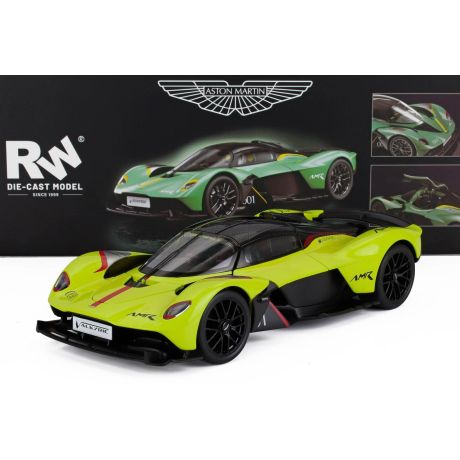 RE EL TOYS ASTON MARTIN VALKIRIE N 001 2023 - YELLOW BLACK 1/18