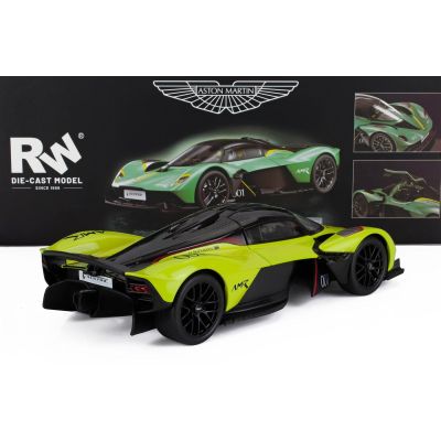 RE EL TOYS ASTON MARTIN VALKIRIE N 001 2023 - YELLOW BLACK 1/18