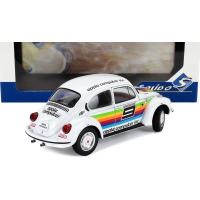 SOLIDO VOLKSWAGEN BEETLE KAFER MAGGIOLINO 1303 N 9 TRIBUTE PORSCHE K3 LIVERY 1975 - WHITE 1/18