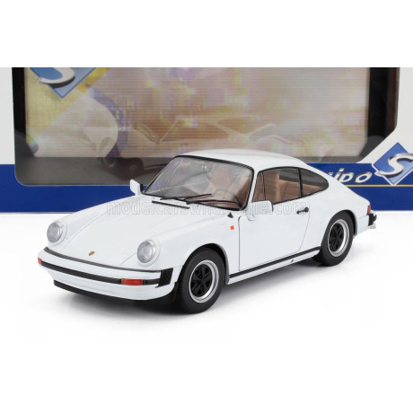 SOLIDO PORSCHE 911 930 3.0L SC COUPE 1974 - WHITE 1/18