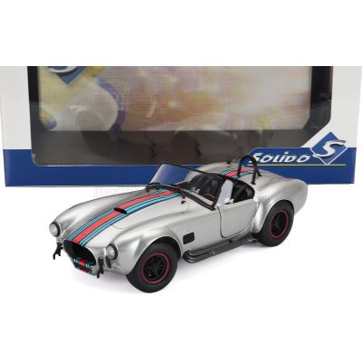 SOLIDO FORD USA SHELBY COBRA SPIDER 427 MKII SOLIDO WORKS 1965 - SILVER 1/18
