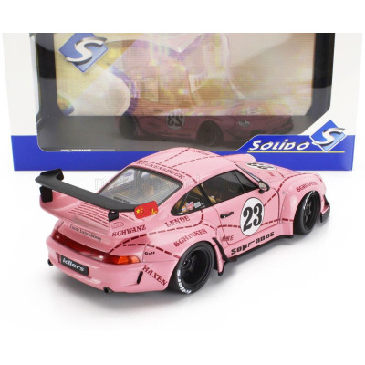 SOLIDO PORSCHE 911 993 RWB BODYKIT N 23 PINK PIG COUPE 2020 - PINK 1/18