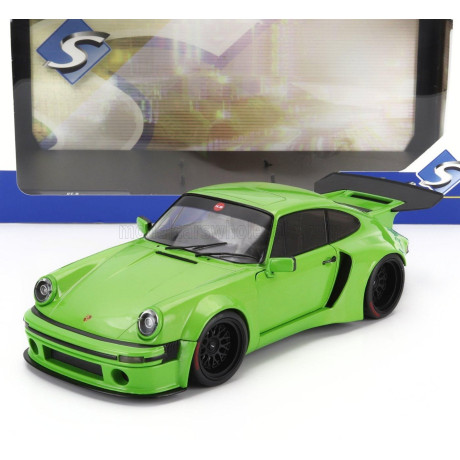 SOLIDO PORSCHE 911 930 3.0L KS-R COUPE 1974 - 2022 - GREEN 1/18