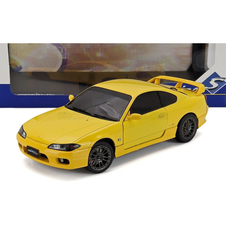SOLIDO NISSAN SILVIA (S15) COUPE SPEC-R AERO 1999 - YELLOW 1/18