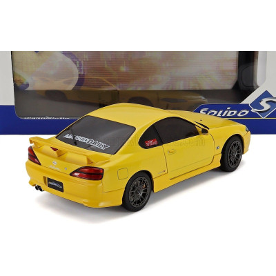 SOLIDO NISSAN SILVIA (S15) COUPE SPEC-R AERO 1999 - YELLOW 1/18