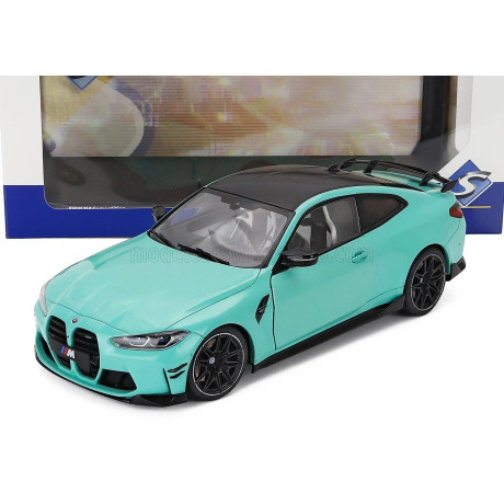 SOLIDO BMW 4-SERIES M4 COUPE COMPETITION (G82) 2025 - TURQUOISE 1/18