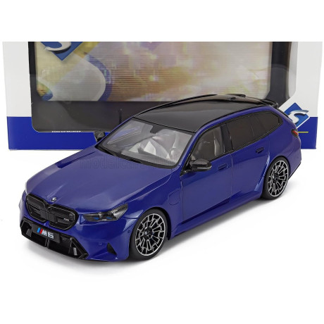 SOLIDO BMW 5-SERIES M5 TOURING (G99) SW STATION WAGON 2024 - BLUE MET 1/18