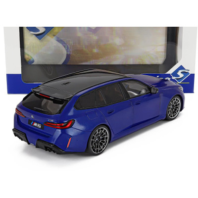 SOLIDO BMW 5-SERIES M5 TOURING (G99) SW STATION WAGON 2024 - BLUE MET 1/18