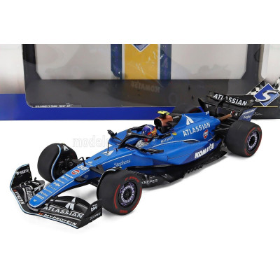 SOLIDO WILLIAMS F1  FW47 TEAM WILLIAMS ATLASSIAN RACING N 55 AUSTRALIAN GP 2025 CARLOS SAINZ - BLUE BLACK 1/18