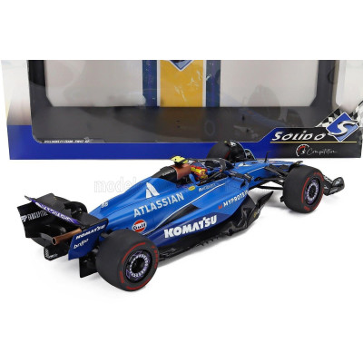 SOLIDO WILLIAMS F1  FW47 TEAM WILLIAMS ATLASSIAN RACING N 55 AUSTRALIAN GP 2025 CARLOS SAINZ - BLUE BLACK 1/18