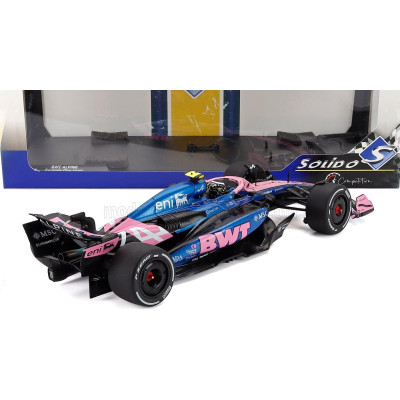 SOLIDO ALPINE F1  A525 TEAM BWT ALPINE N 7 CHINA GP 2025 JACK DOOHAN - BLACK BLUE PINK 1/18