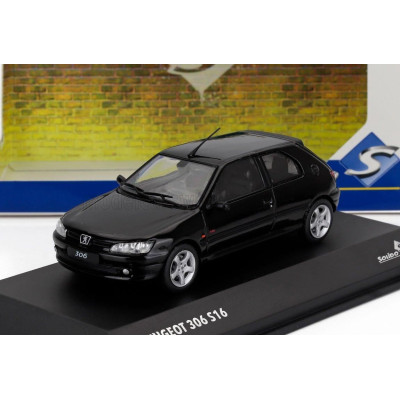 SOLIDO PEUGEOT 306 S16 2002 - ONYX BLACK 1/43