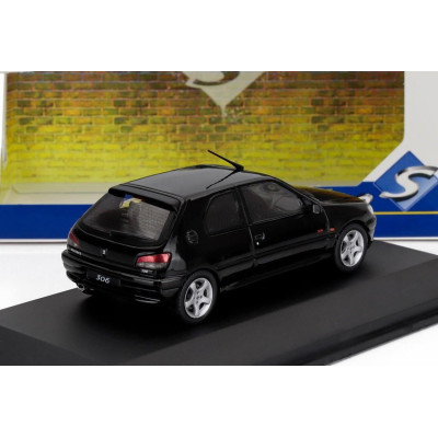 SOLIDO PEUGEOT 306 S16 2002 - ONYX BLACK 1/43
