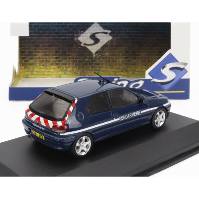 SOLIDO PEUGEOT 306 S16 GENDARMERIE 1998 - BLUE 1/43