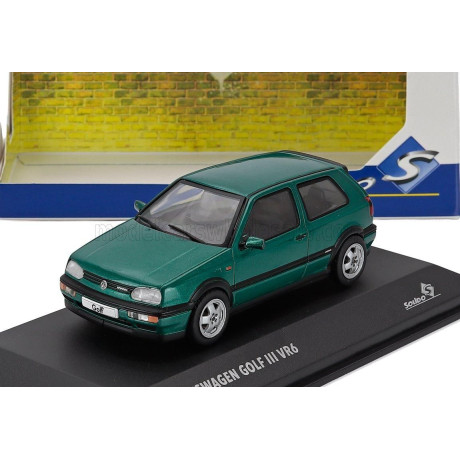 SOLIDO VOLKSWAGEN GOLF III VR6 1994 - GREEN 1/43