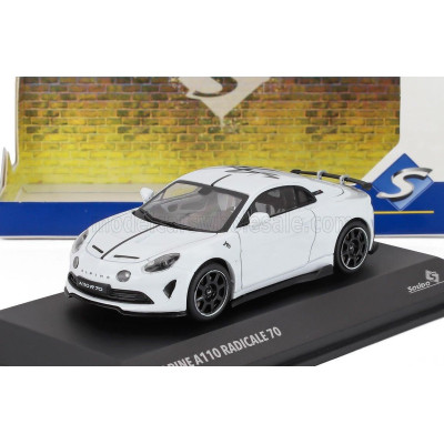 SOLIDO RENAULT ALPINE A110 RADICALE 70 COUPE 2024 - WHITE 1/43