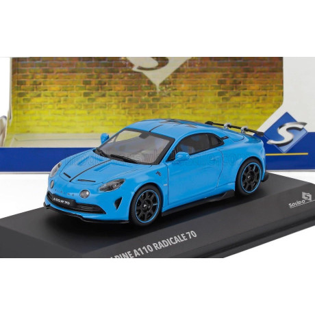 SOLIDO RENAULT ALPINE A110 RADICALE 70 COUPE 2024 - BLUE 1/43