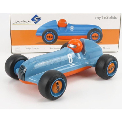 SOLIDO MERCEDES BENZ RACE CAR N 8 2021 - LIGHT BLUE 1/24