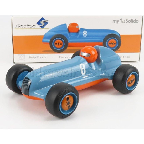 SOLIDO MERCEDES BENZ RACE CAR N 8 2021 - LIGHT BLUE 1/24
