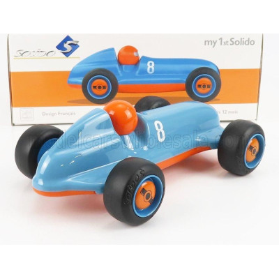 SOLIDO MERCEDES BENZ RACE CAR N 8 2021 - LIGHT BLUE 1/24