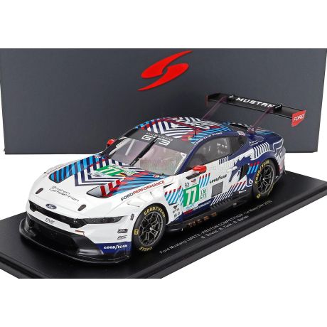 SPARK MODEL FORD USA MUSTANG GT3 5.4L V8 TEAM PROTON COMPETITION N 77 24h LE MANS 2025 BEN BARKER - BERNARDO SOUSA - BEN TUCK -