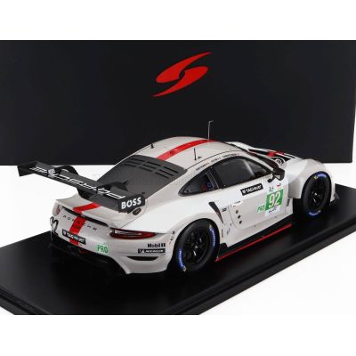 SPARK MODEL PORSCHE 911 991-2 RSR-19 4.2L TEAM PORSCHE GT N 92 24h LE MANS 2022 MICHAEL CHRISTENSEN - KEVIN ESTRE - LAURENS VANT