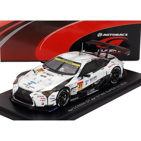 SPARK MODEL LEXUS LC 500H GT TEAM ANEST IWATA RACING N 31 GT300 CLASS SUPER GT 2025 YUKI NEMOTO - OLIVER RASMUSSEN - WHITE 1/43