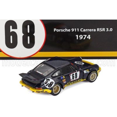 SPARK MODEL PORSCHE 911 CARRERA RSR 3.0L COUPE TEAM SAMSON KREMER RACING N 68 24h LE MANS 1974 HANS HEYER - ERWIN KREMER - PAUL