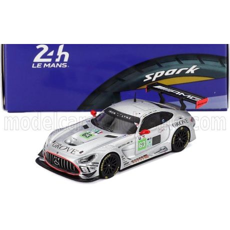 SPARK MODEL MERCEDES BENZ AMG GT3 EVO 6.2L V8 TEAM IRON LYNX N 63 24h LE MANS 2025 BRENTON GROVE - STEPHEN GROVE - LUCA STOLZ -