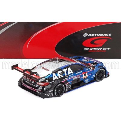SPARK MODEL HONDA CIVIC TYPE R-GT TEAM ARTA MUGEN N 16 GT500 CLASS SUPER GT 2025 HIROKI OTSU - REN SATO - BLUE 1/64