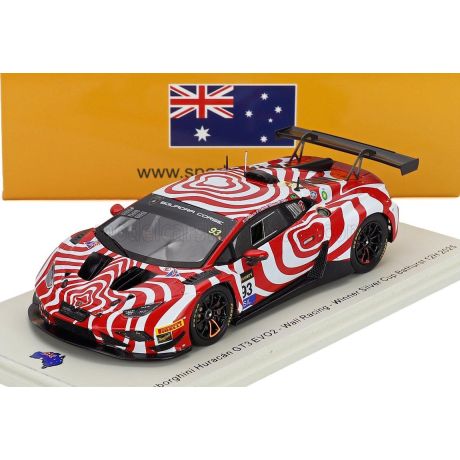 SPARK MODEL LAMBORGHINI HURACAN GT3 EVO2 TEAM WALL RACING N 93 12h BATHURST 2025 TONY D'ALBERTO - ADRIAN DEITZ - GRANT DENYER -
