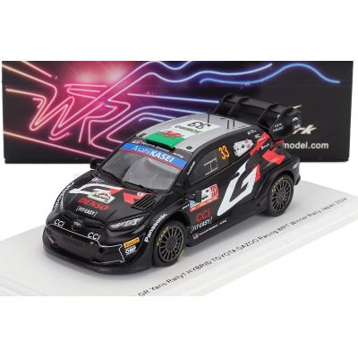 SPARK MODEL TOYOTA YARIS GR RALLY1 HYBRID TEAM TOYOTA GAZOO RACING WRT N 33 WINNER RALLY JAPAN 2024 ELFYN EVANS - SCOTT MARTIN -