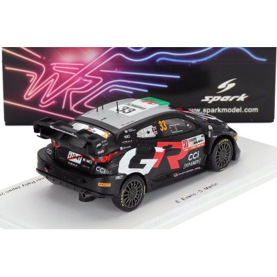 SPARK MODEL TOYOTA YARIS GR RALLY1 HYBRID TEAM TOYOTA GAZOO RACING WRT N 33 WINNER RALLY JAPAN 2024 ELFYN EVANS - SCOTT MARTIN -