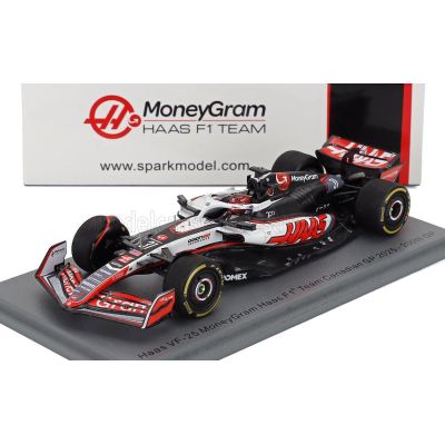 SPARK MODEL HAAS F1  VF-25 TEAM MONEYGRAM HAAS N 31 CANADA GP 2025 ESTEBAN OCON - WHITE BLACK RED 1/43