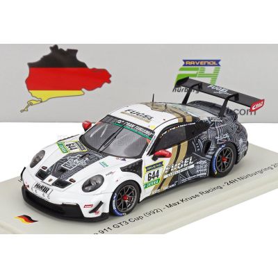 SPARK MODEL PORSCHE 911 992 GT3 CUP TEAM MAX KRUSE RACING N 644 24h NURBURGRING 2025 TOM CORONEL - DOMINIK FUGEL - MARCEL FUGEL