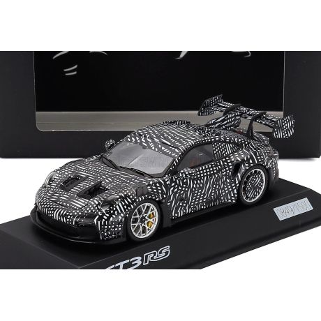 SPARK MODEL PORSCHE 911 992-2 GT3 RS COUPE MANTHEY KIT 2024 - BLACK WHITE 1/43
