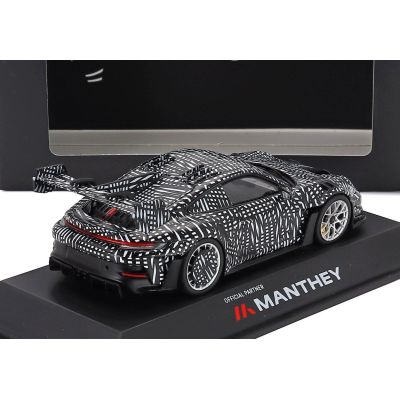 SPARK MODEL PORSCHE 911 992-2 GT3 RS COUPE MANTHEY KIT 2024 - BLACK WHITE 1/43