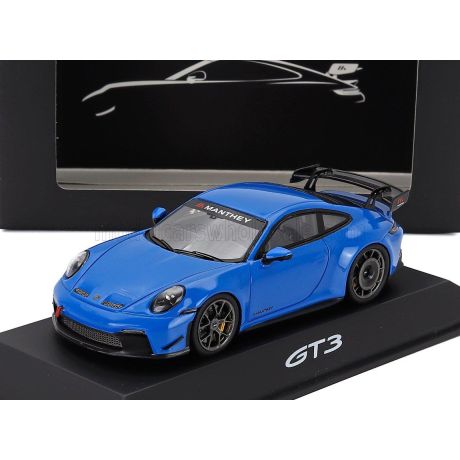 SPARK MODEL PORSCHE 911 992-2 GT3 COUPE MANTHEY KIT 2024 - SHARK BLUE 1/43