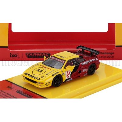 TARMAC FERRARI F355 N 54 FERRARI CHALLENGE SEASON 1995 MATT DRENDEL - YELLOW RED 1/64