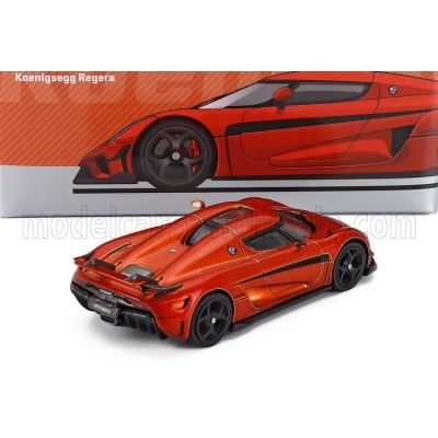 TARMAC KOENIGSEGG REGERA 2016 - ORANGE MET 1/64