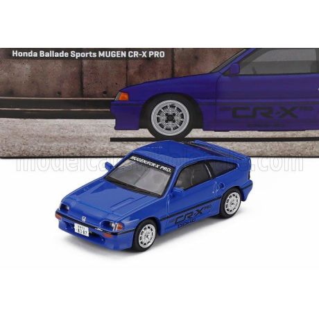TARMAC HONDA CR-X PRO BALLADE SPORTS MUGEN 1984 - BLUE 1/64
