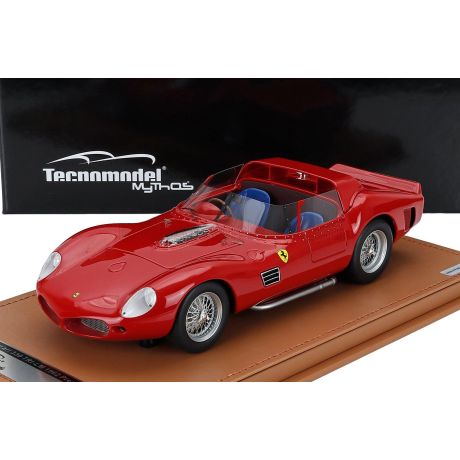 TECNOMODEL FERRARI 330 TRI/LM 4.0L V12 SPIDER PRESS VERSION 1962 - RED 1/18