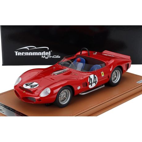 TECNOMODEL FERRARI 330 TRI/LM SPIDER 4.0L V12 TEAM NORTH AMERICAN RACING N.A.R.T. N 44 2nd CANADA MOSPORT 1962 PEDRO RODRIGUEZ -