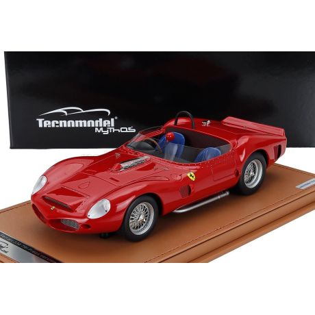 TECNOMODEL FERRARI 330 TRI/LM 4.0L V12 SPIDER LOWER WINDSHIELD PRESS VERSION 1962 - RED 1/18