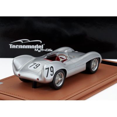 TECNOMODEL LOTUS MARK IX N 79 12h SEBRING 1955 F.MILLER - G.RABE - SILVER 1/18