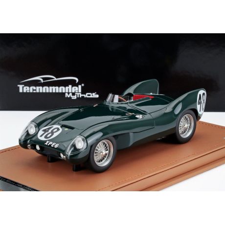 TECNOMODEL LOTUS MARK IX N 48 24h LE MANS 1955  C.CHAPMAN - R..FLOCKART - BRITISH RACING GREEN 1/18